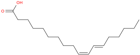 10,12 octadecadienoic acid, (10z,12e) 